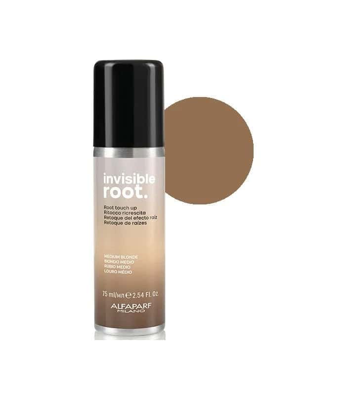 Alfaparf Invisible Root Medium Blonde – Spray colorant pentru radacini 75ml