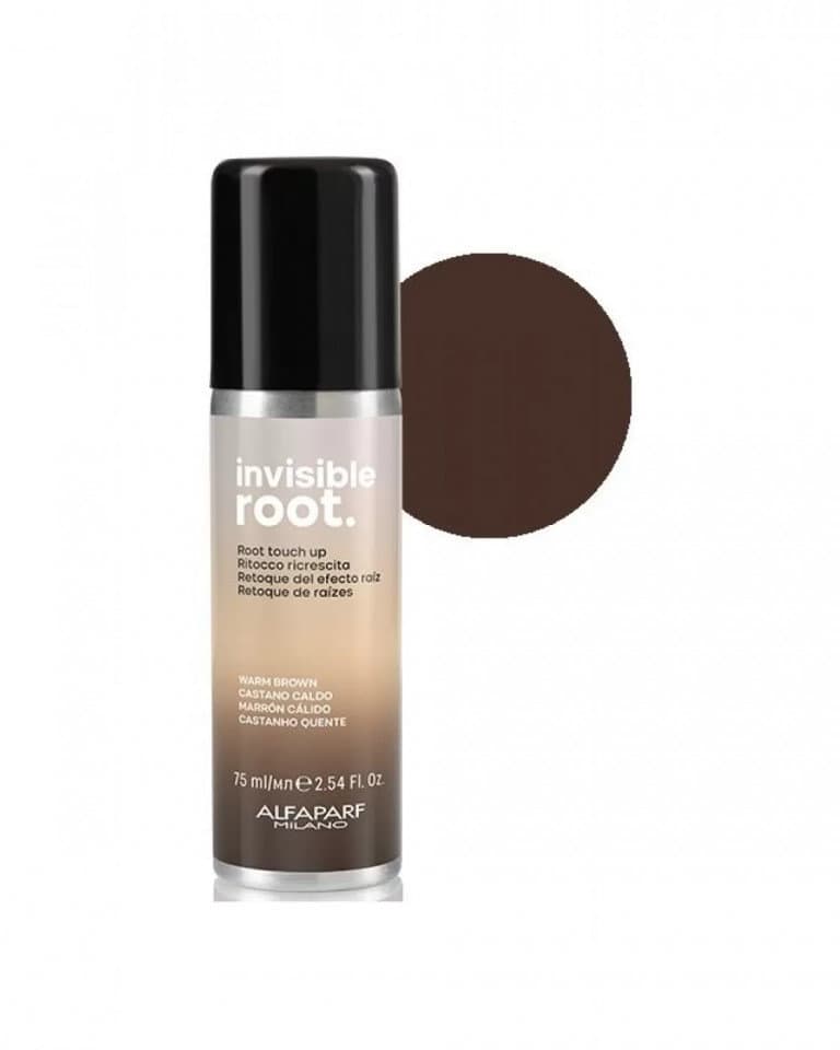 Alfaparf Invisible Root Warm Brown – Spray colorant pentru radacini 75ml