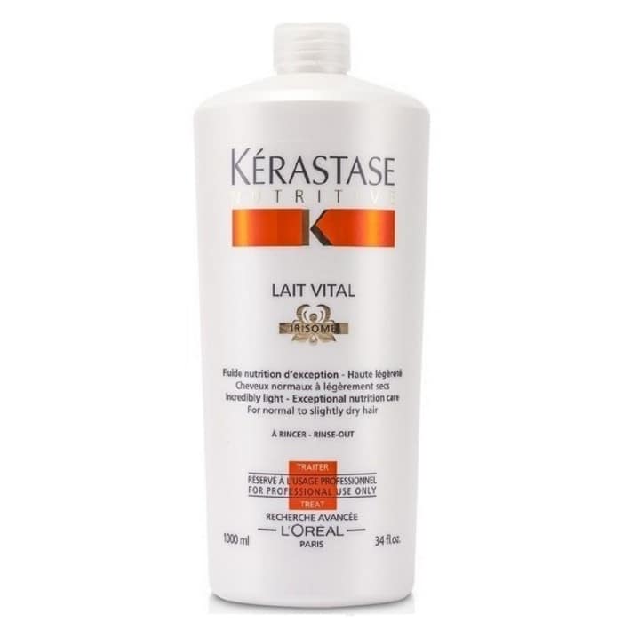 Balsam pentru Par Normal spre Uscat – Kerastase Nutritive Lait Vital Irisome Conditioner 1000 ml