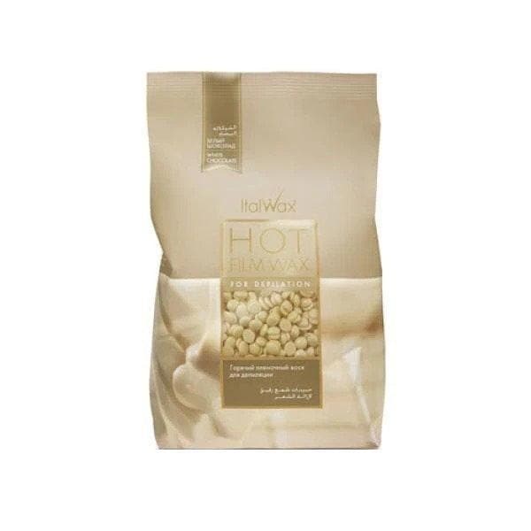 Ceara profesionala elastica granule ItalWax Ciocolata alba 1000gr