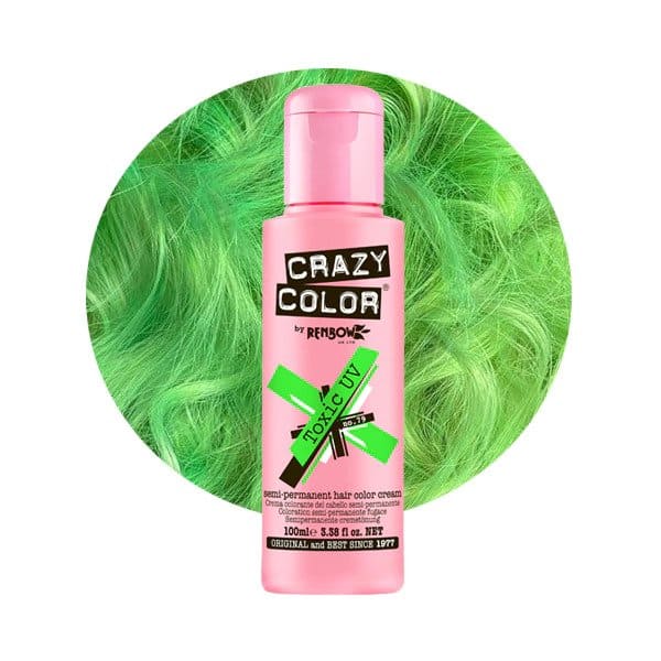 Crazy Color – Crema nuantatoare semi permanenta no.79 Toxic UV 100ml