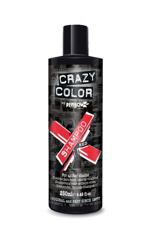 Crazy Color – Sampon pentru mentinerea nuantei de rosu 250ml