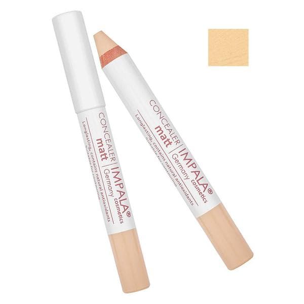 Creion Corector Mat Concealer Impala, Nuanta 11 Pale Yellow, 7 g