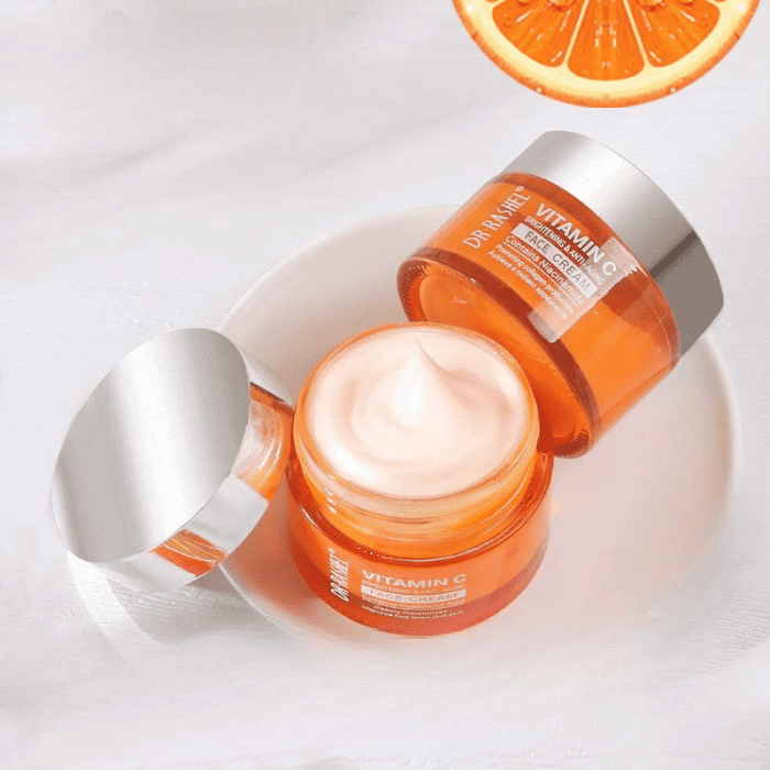 Crema cu Vitamina C, Acid Hialuronic si Niacinamide Face Cream 50gr