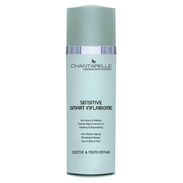 Crema de noapte Chantarelle Sensitive Smart Inflabiome Anti-stress soothing peptide night cream pH 4.5, 50 ml