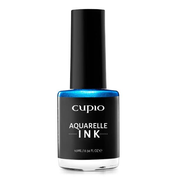 Cupio Acuarela lichida Aquarelle INK – Metallic Blue 10ml