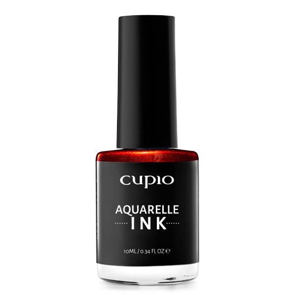 Cupio Acuarela lichida Aquarelle INK – Metallic Burgundy 10ml