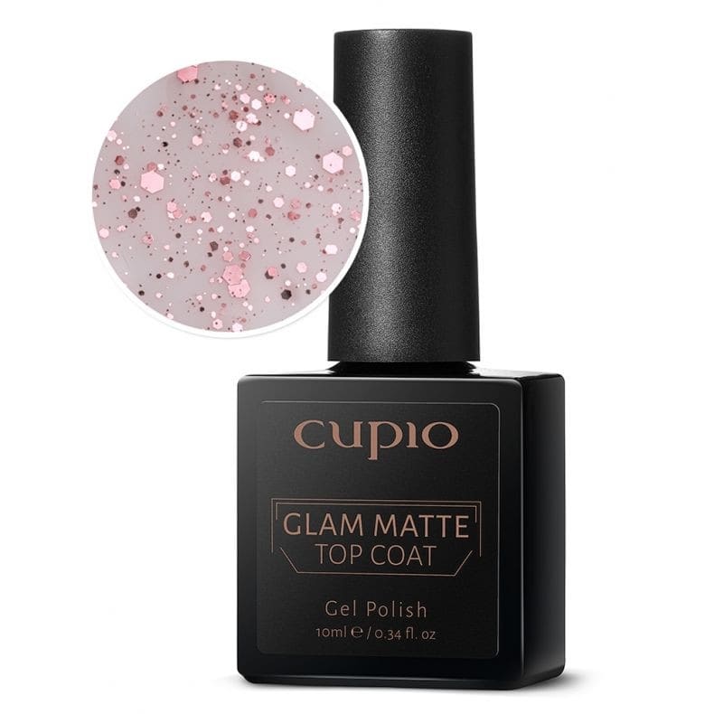 Cupio Glam Matte Top Coat – Sassy 10ml