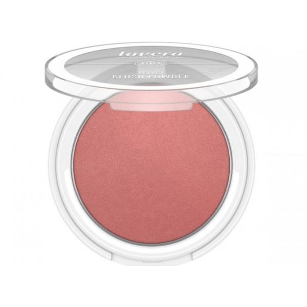 Fard de Obraz Bio Velvet Blush Powder Lavera, nuanta Pink Orchid 02, 5 g