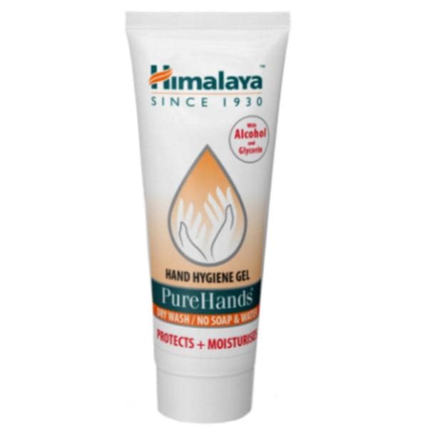 Gel Igienizant pentru Maini – Himalaya Hand Hygiene Gel Pure Hands, 100 ml