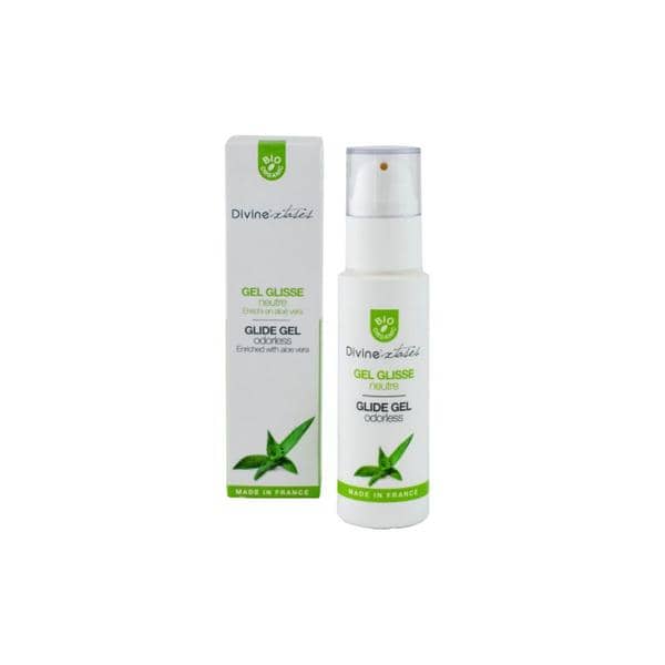 Gel Lubrifiant Intim Bio cu Aloe Vera Divinextases, 100 ml