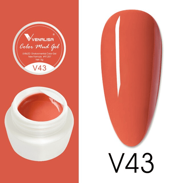 Gel color mud series venalisa v43