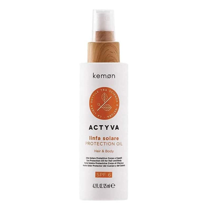 Kemon Linfa Solare – Ulei de protectie solara SPF6 pentru corp si par 125ml