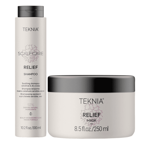 Lakme Teknia Scalp Care Relief – Pachet calmant scalp sensibil sampon 300ml+masca 250ml