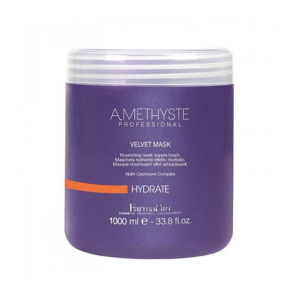 Masca de Par Hidratanta – FarmaVita Amethyste Professional Velvet Mask Hydrate, 1000 ml