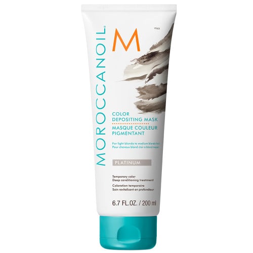 Moroccanoil Color – Masca de par nuantatoare Platinum 200ml