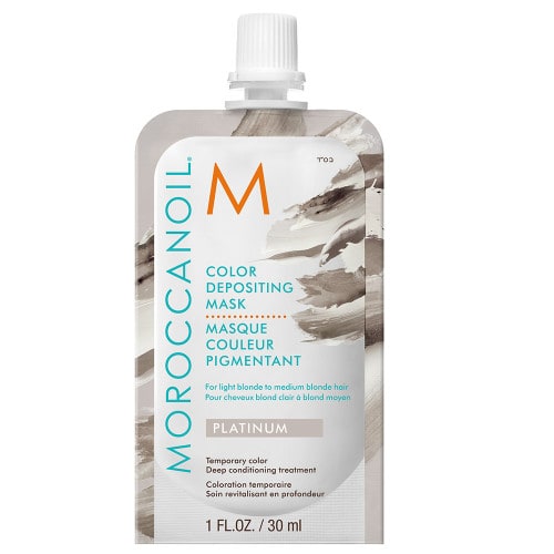 Moroccanoil Color – Masca de par nuantatoare Platinum 30ml