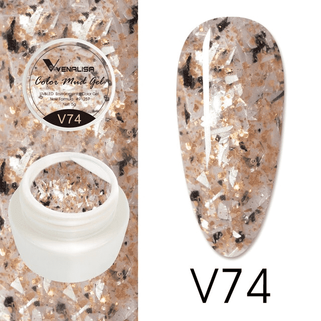 Mud series color gel VENALISA V74 – V51