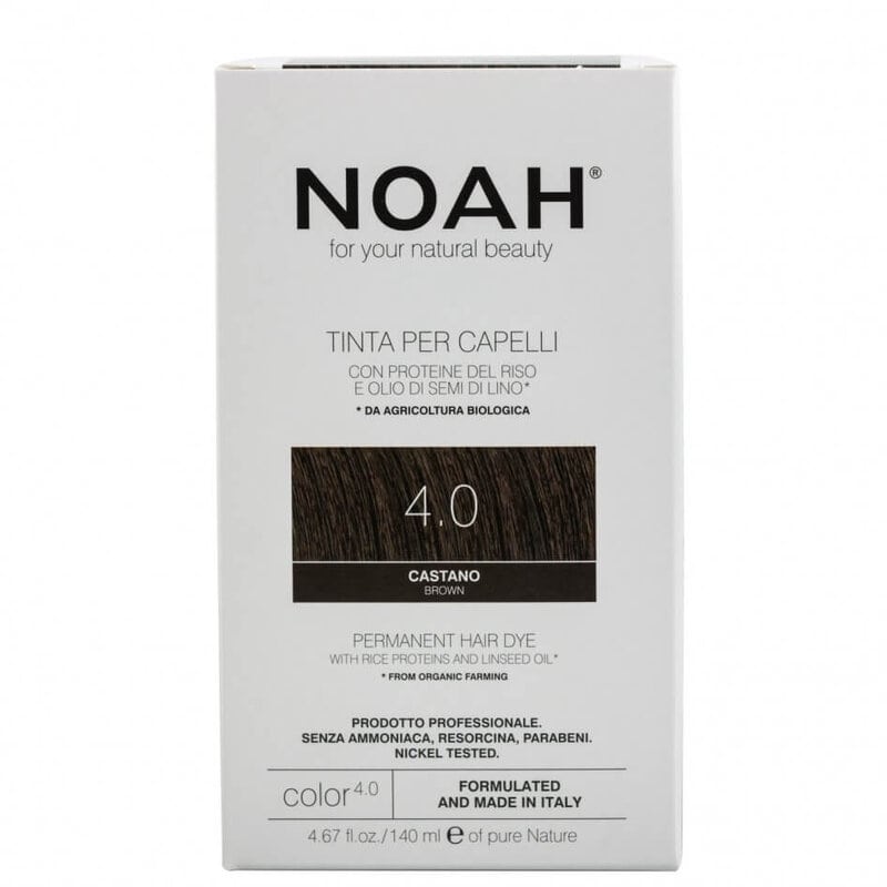 NOAH Vopsea de par naturala, Saten 4.0, 140 ml