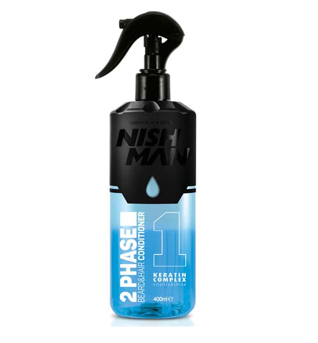 NishMan Balsam bifazic pentru par si barba 1 400 ml