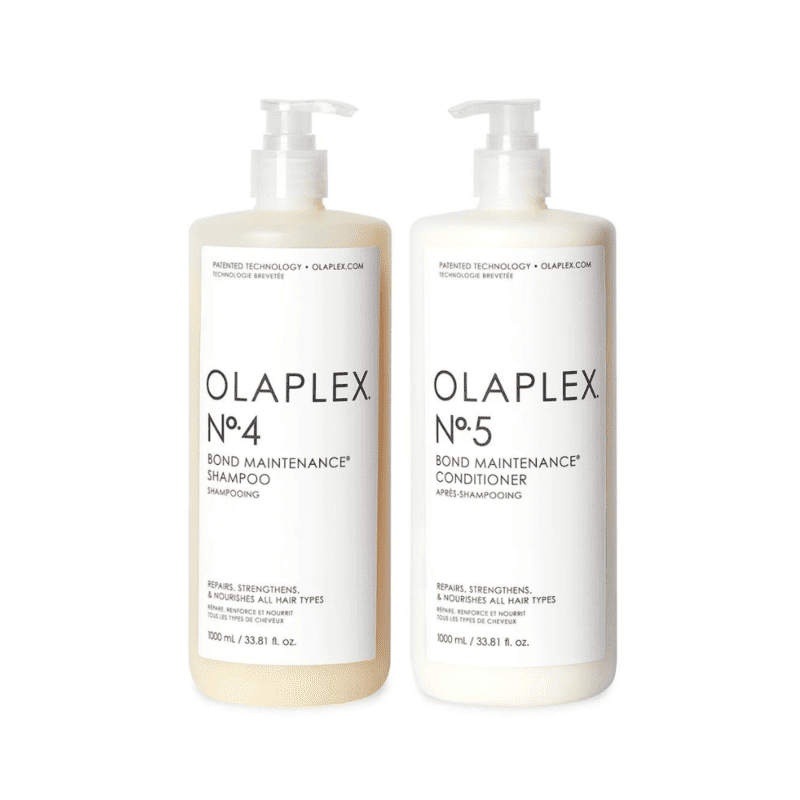 Olaplex – Pachet reparare si mentinere toate tipurile de par No.4 (1L) + No.5 (1L)