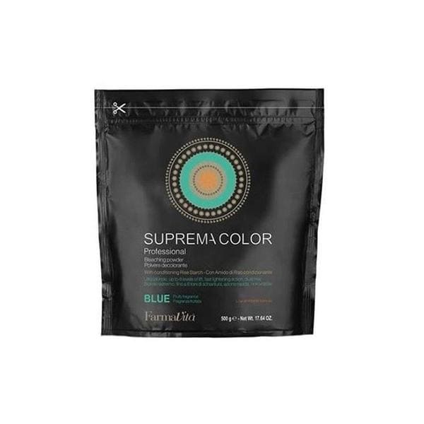 Pudra Decoloranta FarmaVita – Suprema Color Professional Bleaching Powder Blue, 500 g