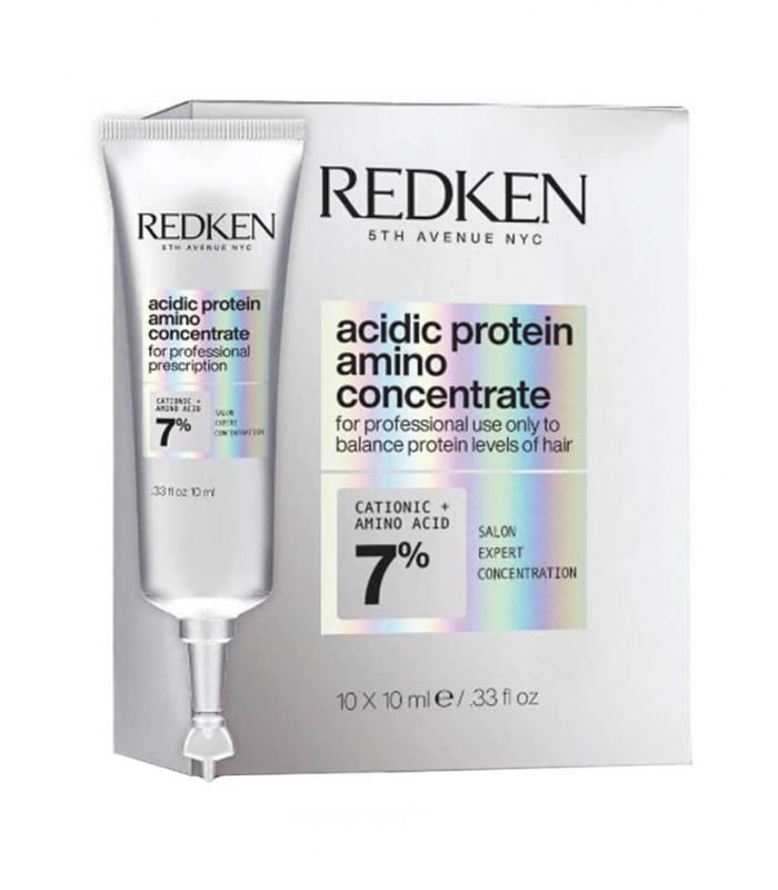 Redken – Tratament profesional par supraprocesat Acidic Protein Amino 10x10ml