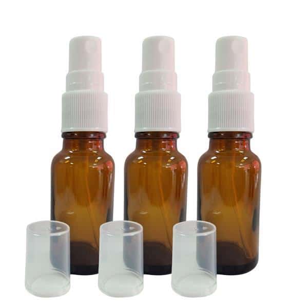 Set 3 recipiente cu pulverizator 20ml