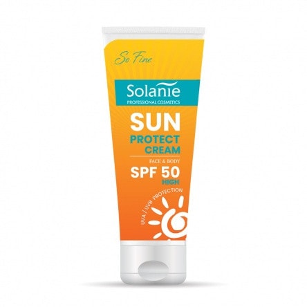 Solanie Crema de protectie solara pentru fata si corp SPF50 125ml