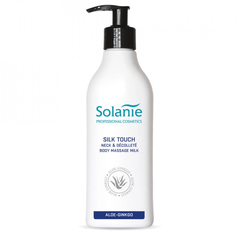 Solanie Silk Louch – Lapte nutritiv si hidratant pentru masajul fetei si corpului 300ml