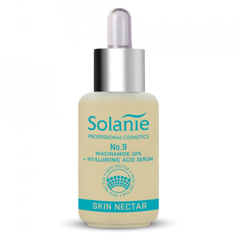 Solanie Skin Nectar nr. 9 Ser cu niacinamide 10% si acid hialuronic 30ml