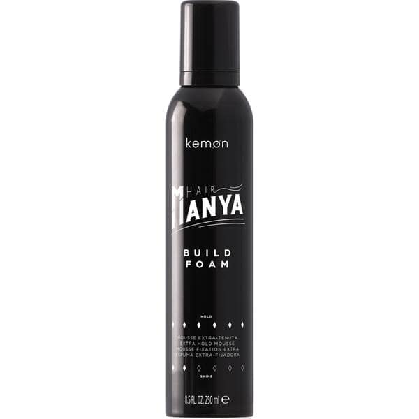 Spuma de Volum Extra Puternica pentru Barbati – Kemon Hair Manya Build Foam, 250 ml