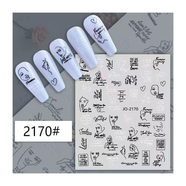 Sticker decor unghii JO-2170 – JO-1270