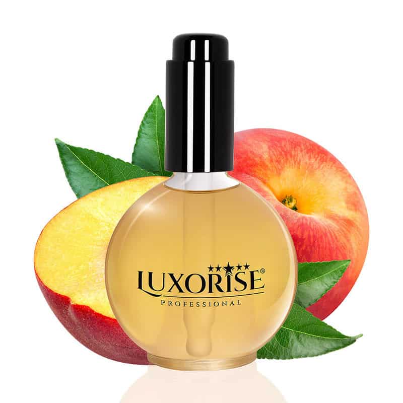 Ulei Cuticule cu Pipeta Peach – LUXORISE Germania, 75 ml