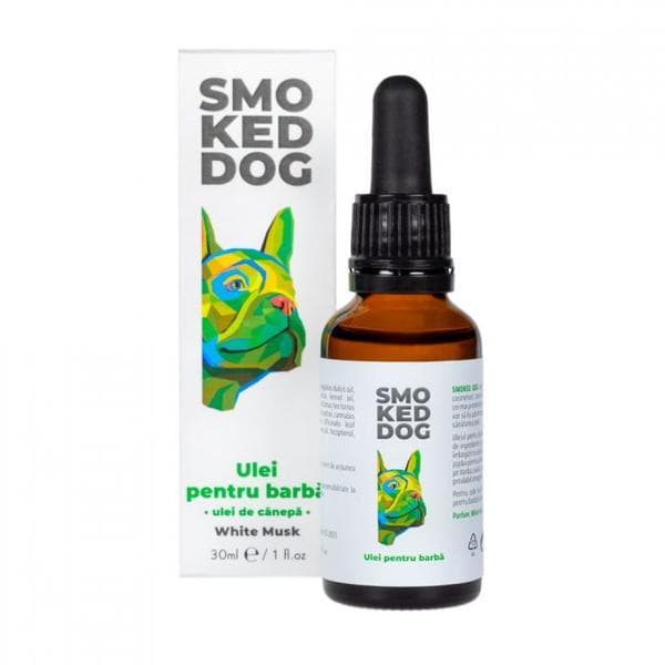 Ulei de barba Smoked Dog White Musk 30 ml