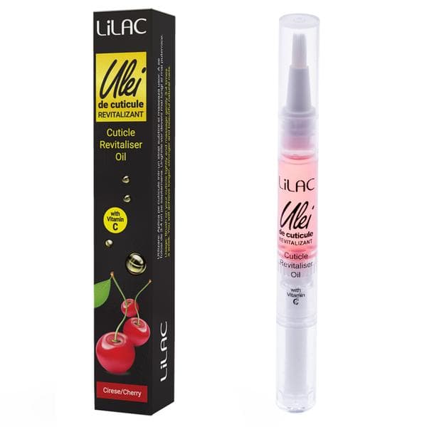 Ulei pentru Cuticule Tip Stilou Lila Rossa Cherry, 3 ml