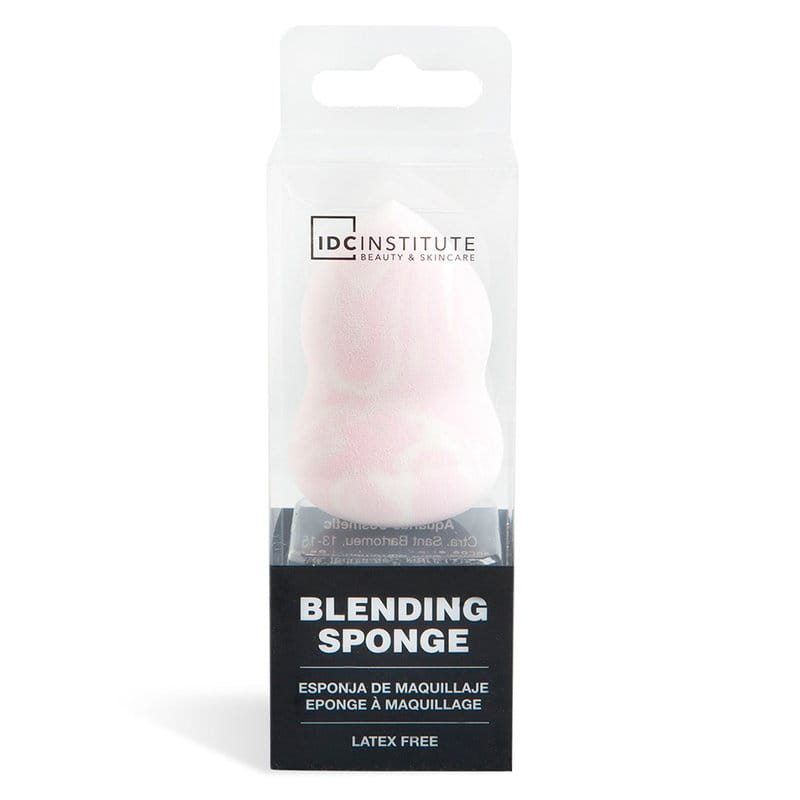 Burete Machiaj pink IDC INSTITUTE MARBLE BLENDING SPONGE