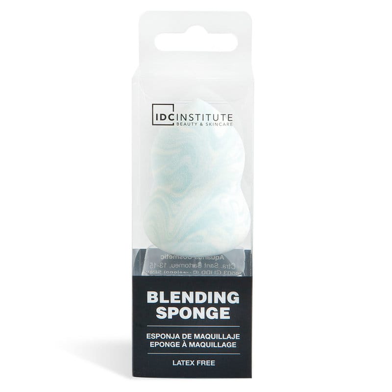 Burete Machiaj verde IDC INSTITUTE MARBLE BLENDING SPONGE