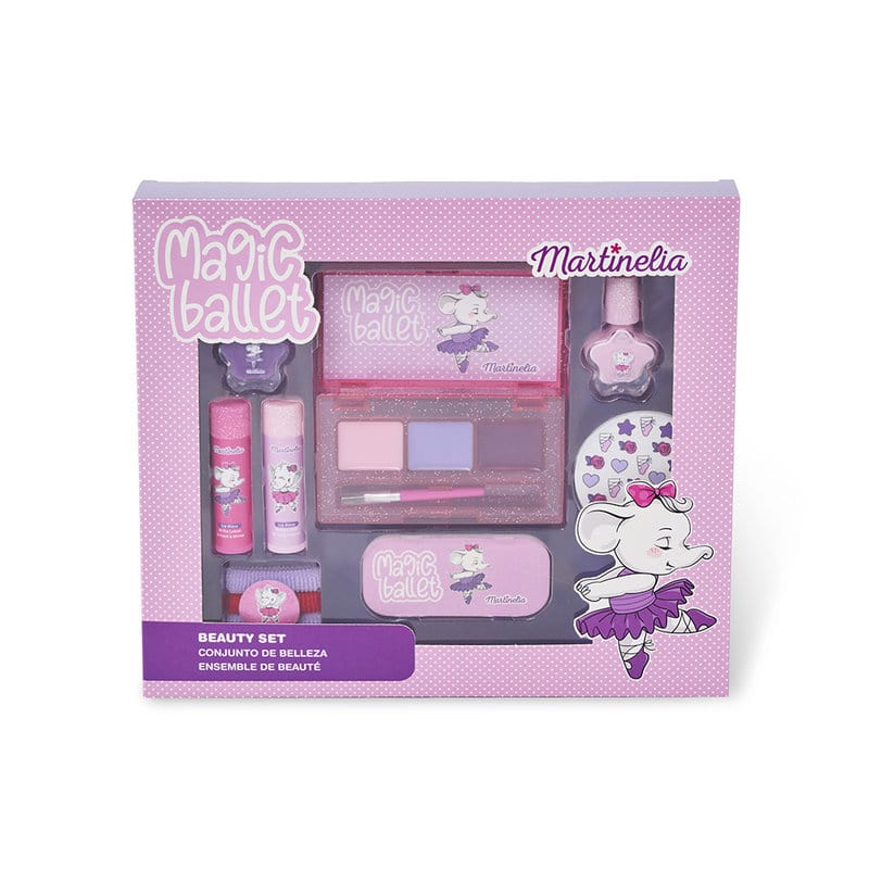 Machiaj pentru copii, MARTINELIA MAGIC BALLET BEAUTY SET, cosmetice copii, pentru fetite