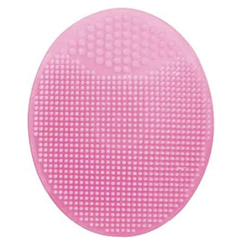 Perie pentru fata din silicon pink IDC INSTITUTE FACIAL CLEANSING PAD