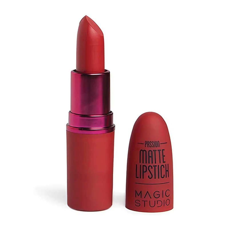 Ruj Magic Studio Matte Lipstick Nudes To Passion rosu