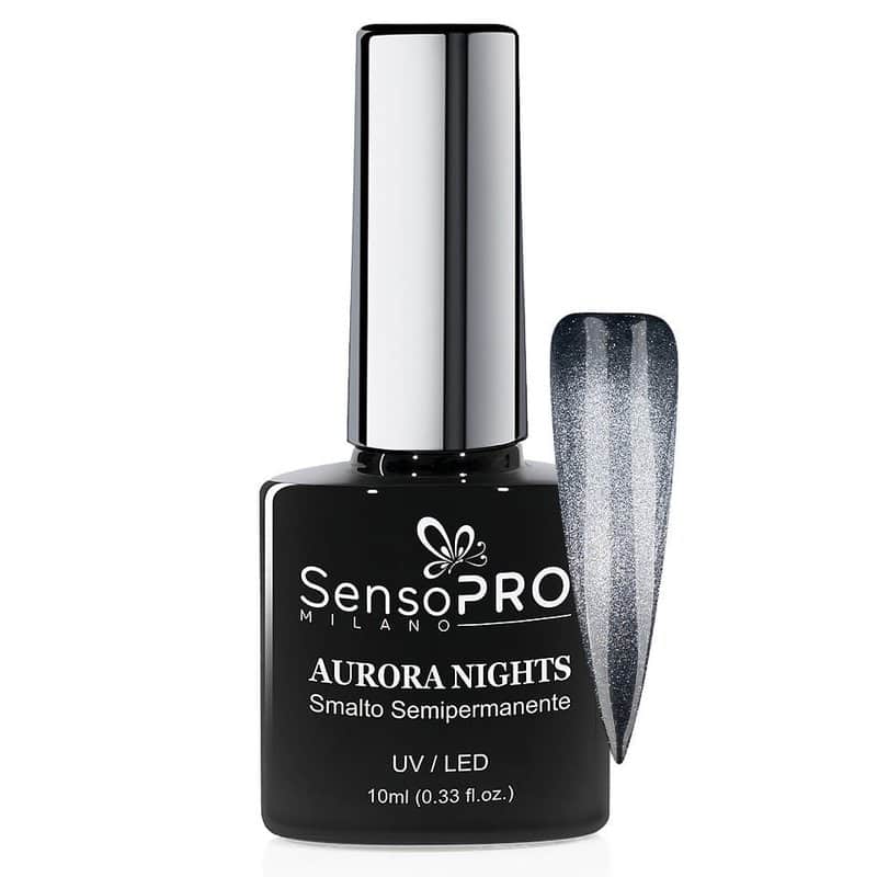 Oja Semipermanenta Aurora Nights SensoPRO Milano 10ml, Aqua Stars 20