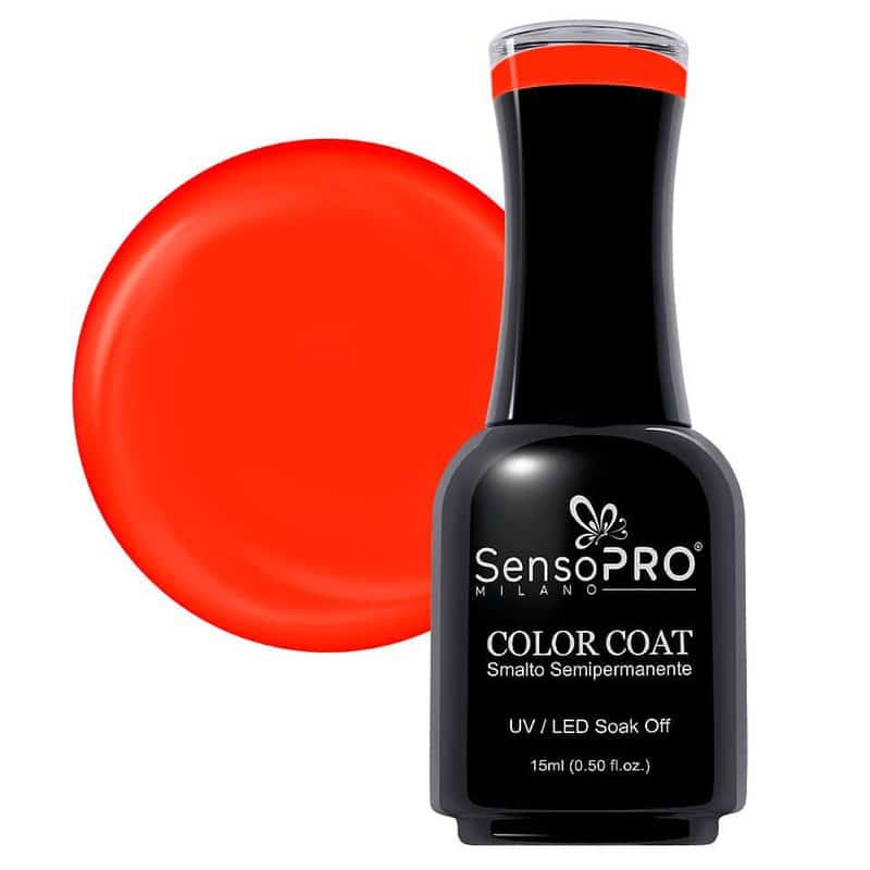 Oja Semipermanenta SensoPRO Milano 15ml, Orange Peel #124