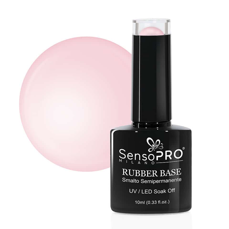 Rubber Base Gel SensoPRO Milano 10ml, #46 Exclusive Pink