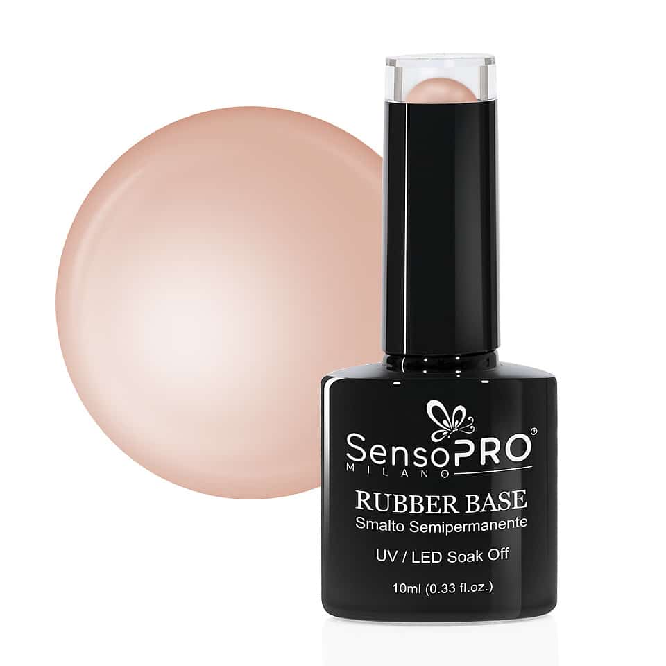 Rubber Base Gel SensoPRO Milano 10ml, #52 In The Nude