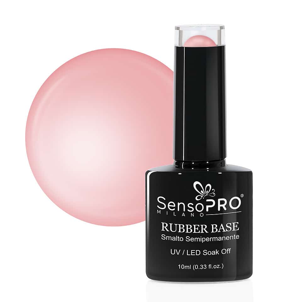 Rubber Base Gel SensoPRO Milano 10ml, #81 Raspberry Sorbet