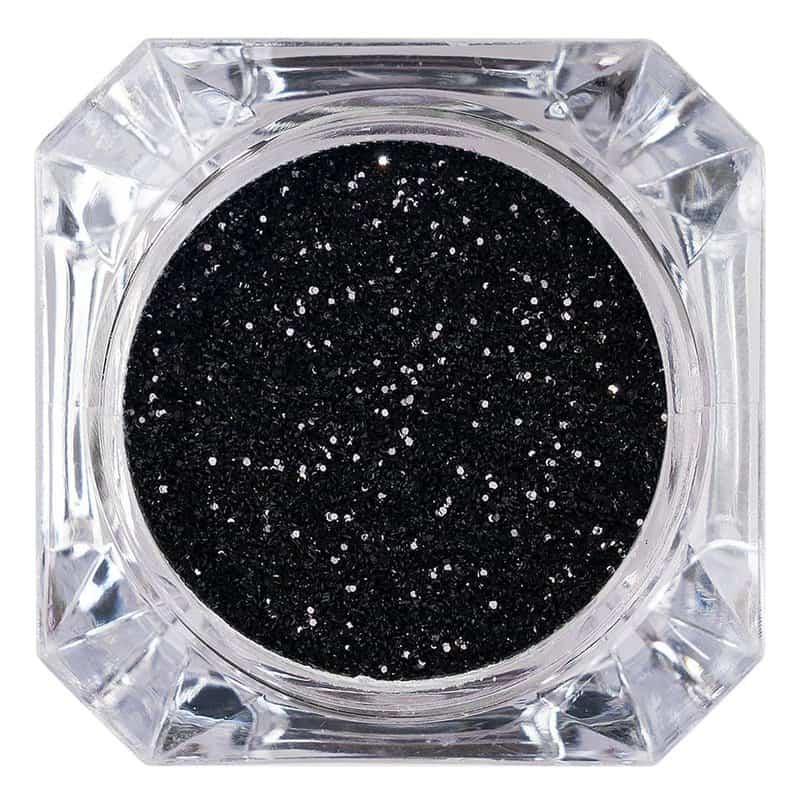 Sclipici Glitter Unghii Pulbere LUXORISE, Black Unicorn