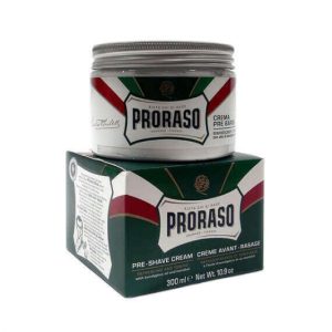 Crema pre-barbierit PRORASO cu eucalipt si mentol - 300 ml