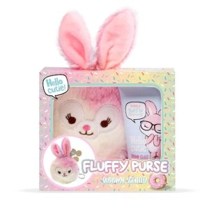 Set cadou fetite FLUFFY PURSE (geanta + gel dus)